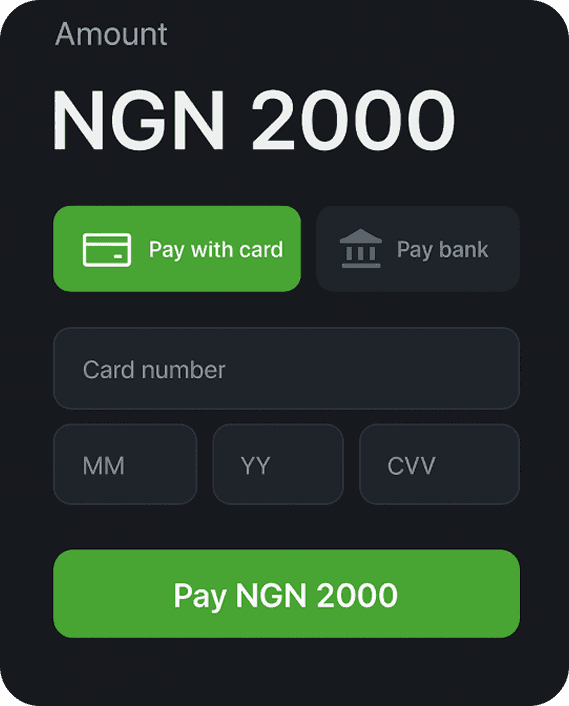 Ziba Pay checkout